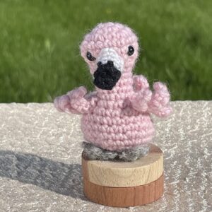 amigurumi flamingo