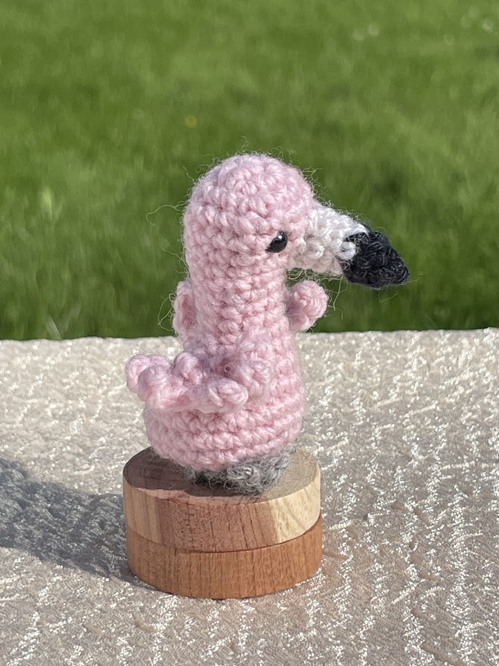 amigurumi flamingo