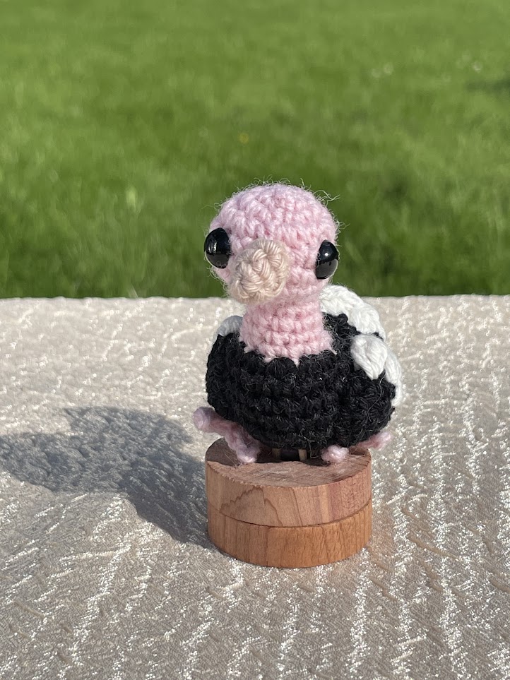 amigurumi jaanalind