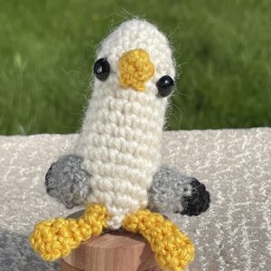 amigurumi kajakas