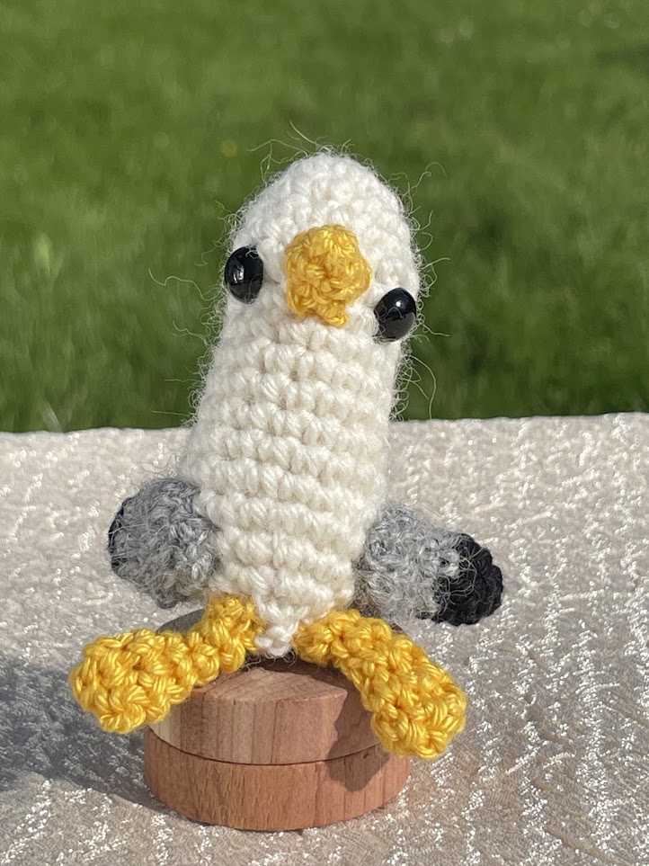 amigurumi kajakas