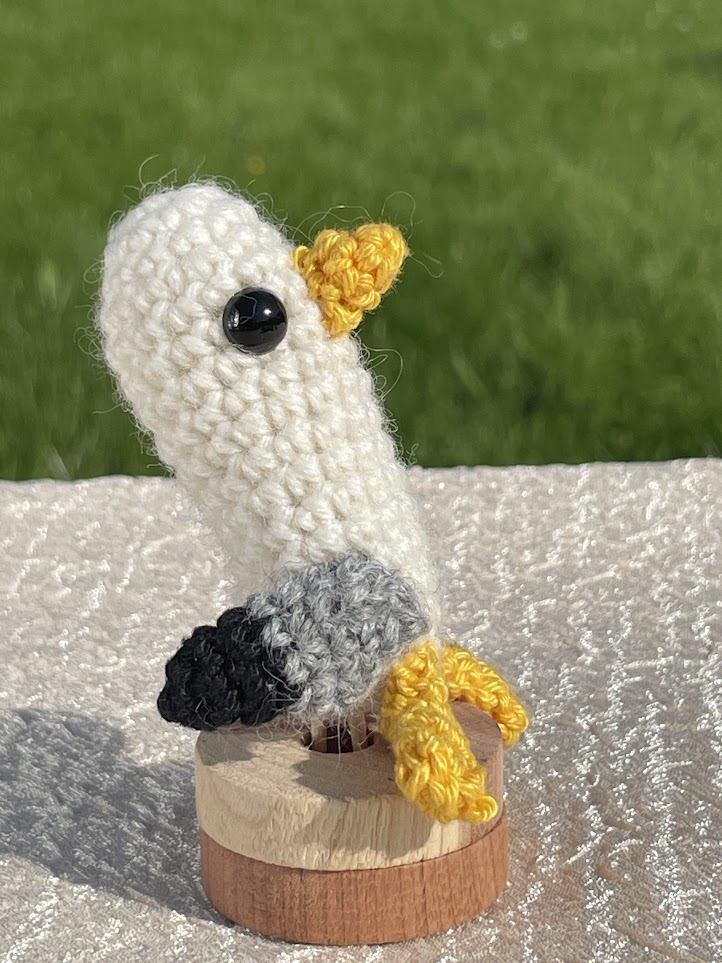 amigurumi kajakas