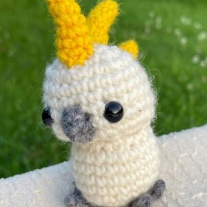 amigurumi kakaduu