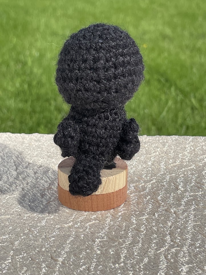 amigurumi musträstas