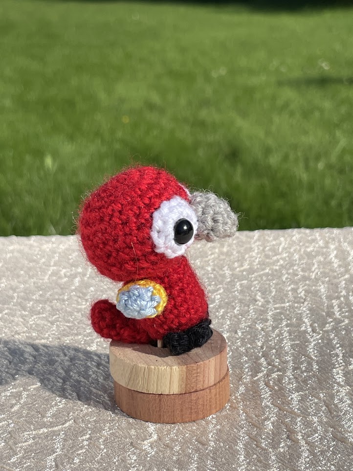 amigurumi papagoi