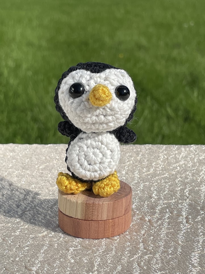 amigurumi pingviin